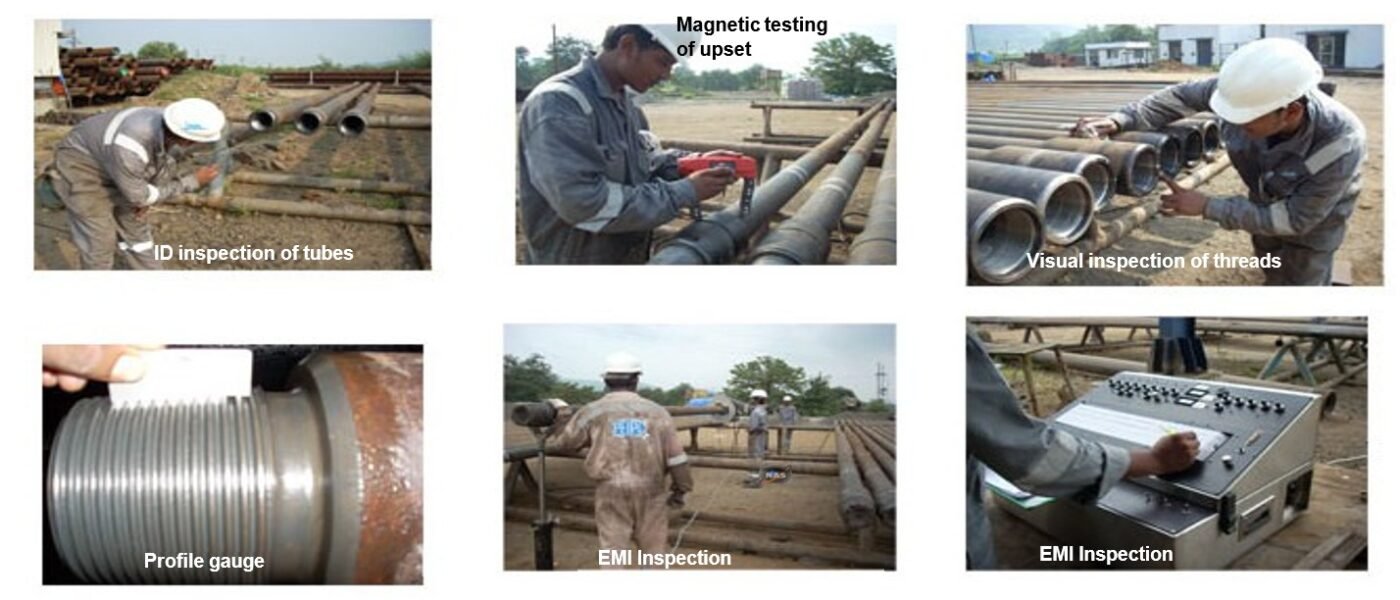 Inspection and examination of drill stem, drilling equipment and OCTG equipment