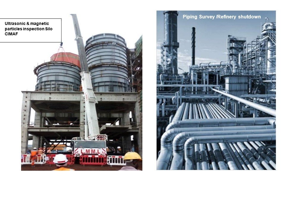NDT Penetrant Testing (PT) / Magnetic Testing (MT) / Ultrasonic Testing (UT) / Radiography (RT) of molded, machined and welded products, etc.